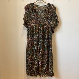 Anthropologie Akemi & Kin Sheer Dress
